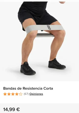 Banda de resistencia corta