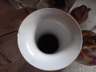 Jarrones Porcelana Estilo Chino (2 Unidades)