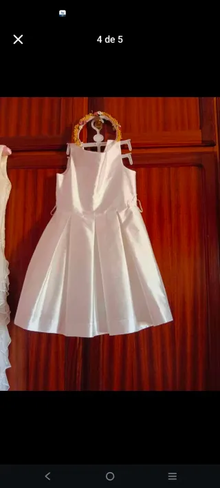 Vestido Novia Talla 38-40 y Vestido Niña