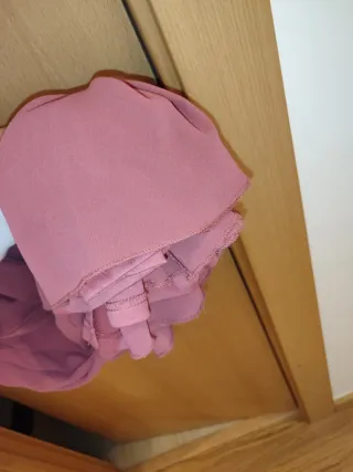 Vestido largo rosa invitada talla M