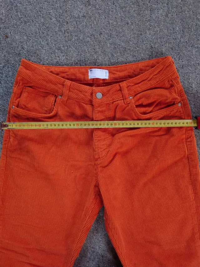 Pantalón pana ASOS naranja