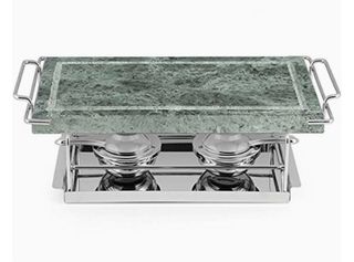 Piedra Parrilla Mesa Metal