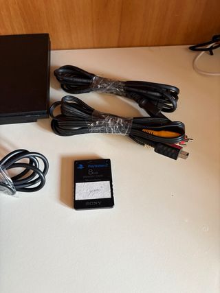 Playstation 2 Nera Completa di accessori