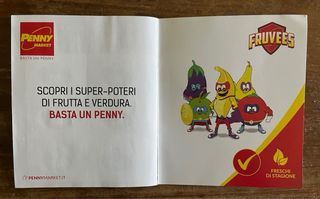 Album figurine Fruvees Penny Market