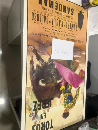 Cartel Toros Jerez 1973 Sandeman