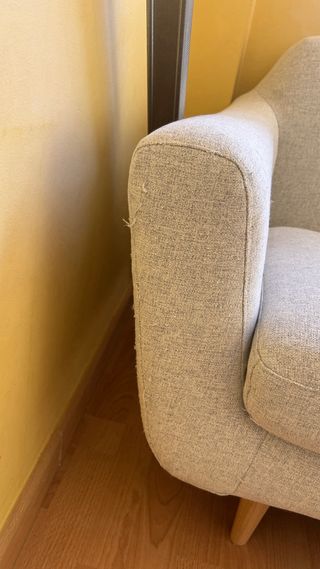 Sofá 2 plazas Ikea beige tela