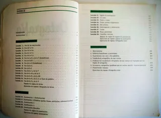 Lote de libros de ortografía y lectura