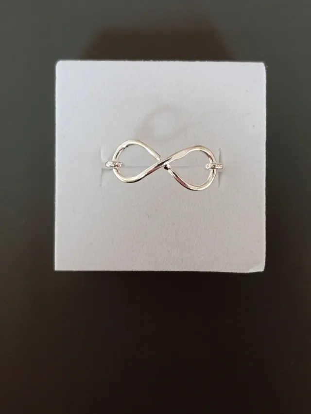 Anillo Infinito Plata Ley 925
