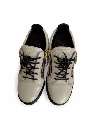 Giuseppe Zanotti Mocassini uomo Grigio Oro