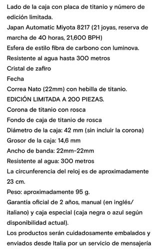 Reloj Tecnotempo Commando Automático