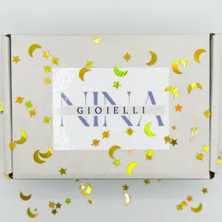 Orecchini donna acciaio inox stile retrò