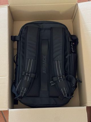 Mochila Airback Nova Verde e Preta