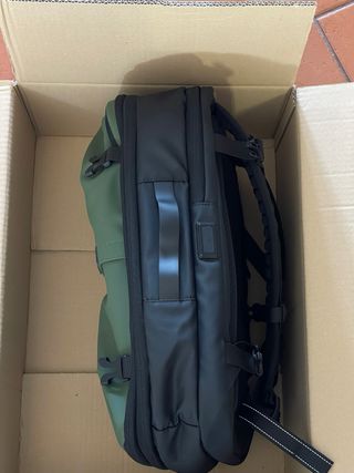 Mochila Airback Nova Verde e Preta