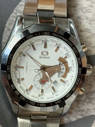 Reloj Gucamel Automático Maquinaria Transparente