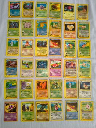 Lote Cartas Pokémon Vintage Originales