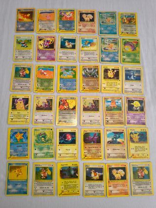 Lote Cartas Pokémon Vintage Originales