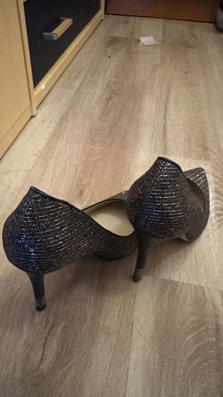 Zapatos Guess Tacón Brillantes Talla 38