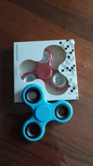 Fidget Spinner Rosso e Blu