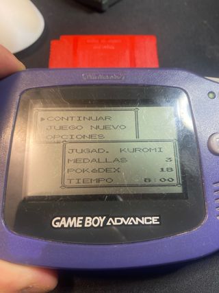 Pokemon Rojo Game Boy Nintendo DMG-APAS-ESP