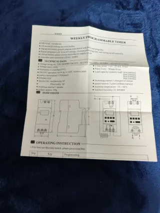 Temporizador Digital Programable TOMZN AHC15A