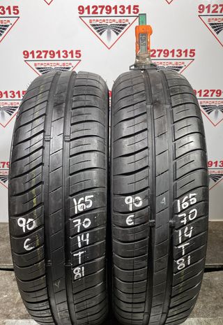165 70 14 T GOODYEAR RUEDA AL 90% VIDA UTIL