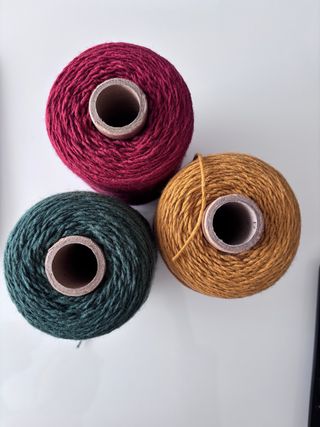 3 conos de veggie wooll petite Casasol