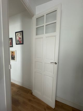 Lote de 6 Puertas madera con cristales