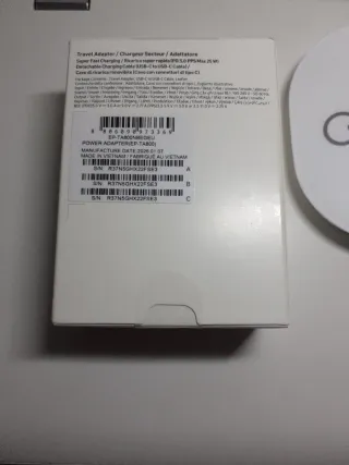 Cargador Samsung 25W PD USB-C