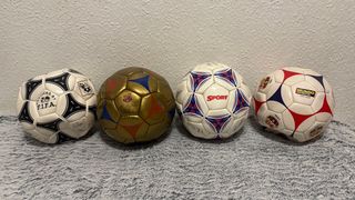 4 Palloni da Calcio FC Barcelona Firmati