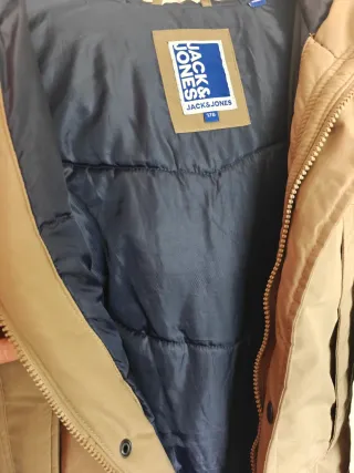 Abrigo niño Jack&Jones beige