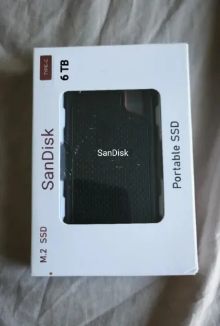 SanDisk SSD 6 TB Portable M.2 Type-C