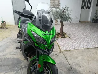 Kawasaki Versys 650 Negra y Verde