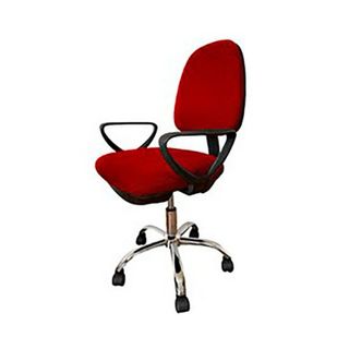 Silla de escritorio roja sin abrir de la caja