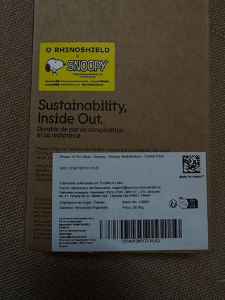 Funda iPhone 15 Pro Snoopy