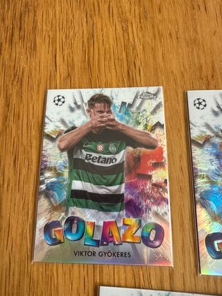 5 Cromos GOLAZO de Fútbol