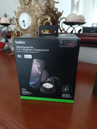 Belkin UltraCharge Pro 3-en-1 Cargador Magnético
