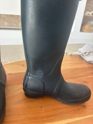 Botas Hunter Original Tall Azul Marino + Calcetine