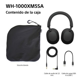 Auriculares Sony WH-1000XM5 Bluetooth Negros