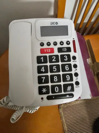 Teléfono SPC números grandes