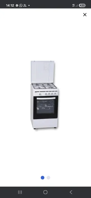 Cocina blanca y negra