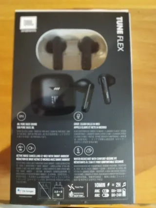 Auriculares JBL Tune Flex Negros