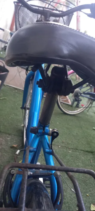 Bicicleta Urbana Azul Adulto