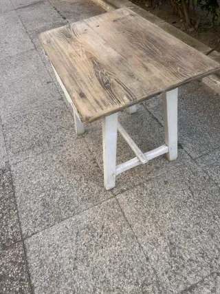 Mesa Tocinera Antigua Madera