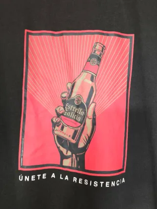 Camiseta Estrella Galicia. Únete a la Resistencia