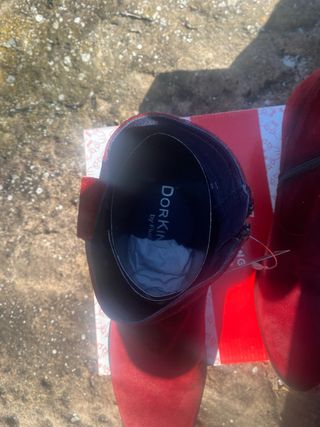 Botines Fluchos Rojo Talla 39