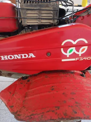 Motocultor Honda F340 + Kid agrícola completo