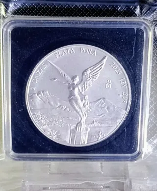 Onza de Plata Libertad 2023 2oz México
