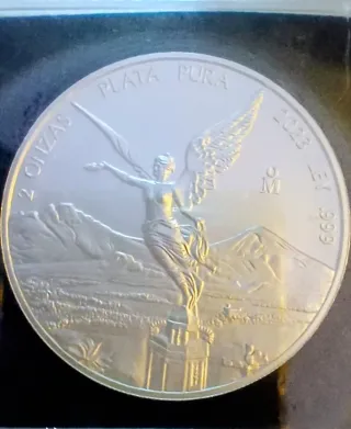 Onza de Plata Libertad 2023 2oz México