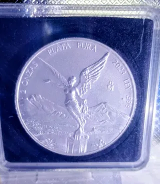 Onza de Plata Libertad 2023 2oz México