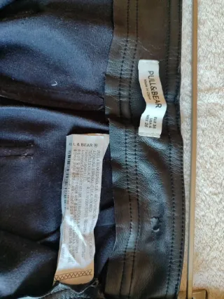 Pantalones negros ancho